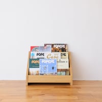 ブックシェルフ　黒猫の本棚 STACKING SHELF FACE