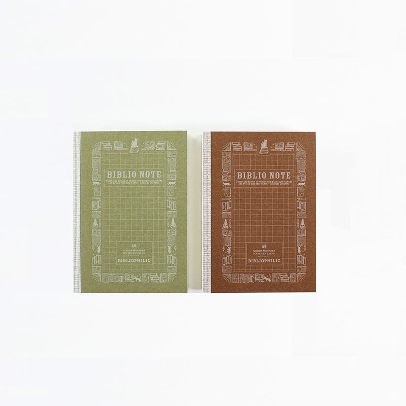 ノート BIBLIO NOTE GRID A6文庫 | BIBLIOPHILIC