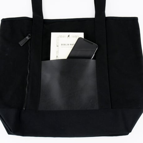 BOOKHUNTER'S TOTE BAG BLACK