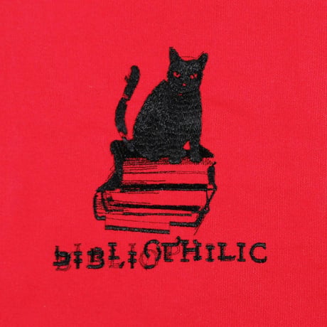 数量限定　Nukeme  ×  BIBLIOPHILIC  グリッチ刺繍キャンバストートバッグ Lサイズ