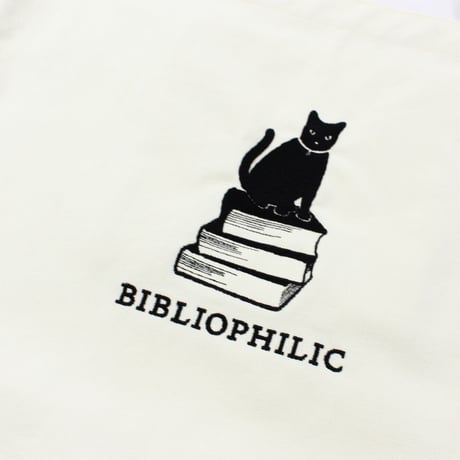 BIBLIOPHILIC CANVAS TOTE BAG L size