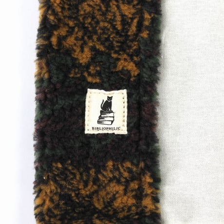 ブックカバー / JACQUARD BOA BOOK COVER 文庫 AFRICAN MARIGOLD