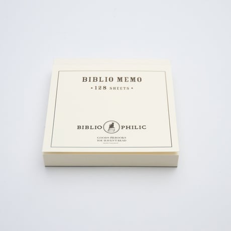 ノート / BIBLIOMEMO 128P