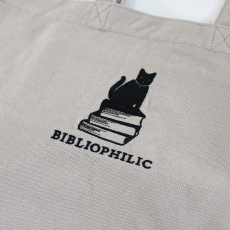 BIBLIOPHILIC CANVAS TOTE BAG S size