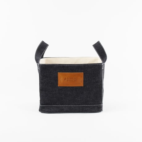 BOOK TOTE BAG DENIM HALF