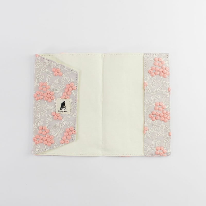 ブックカバー / EMBROIDERY BOOKCOVER 新書 25AW | BIBLIOP