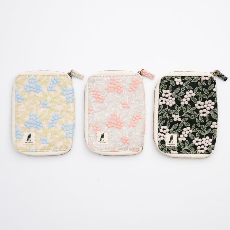 ブックポーチ / EMBROIDERY BOOKPOUCH 25AW | BIBLIOPHILIC