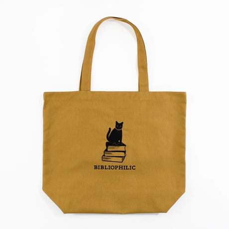 BIBLIOPHILIC CANVAS TOTE BAG L size