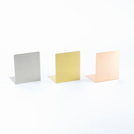 ブックエンド / BOOK END STAINLESS STEEL