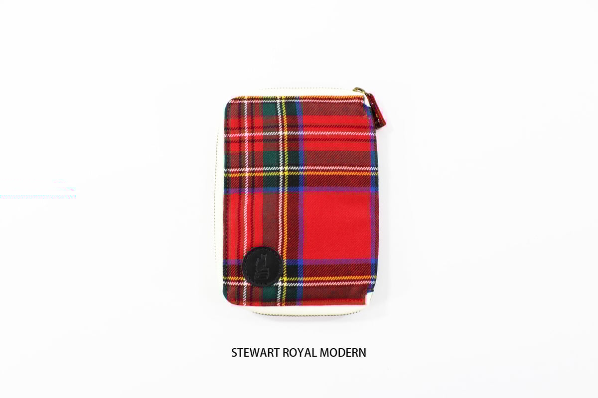 黒紫焔　コクシエン（プロフィール必読）②ブックカバー、ポーチ ブックポーチ / LOCHCARRON TARTAN BOOKPOUCH | BIBLIOPH