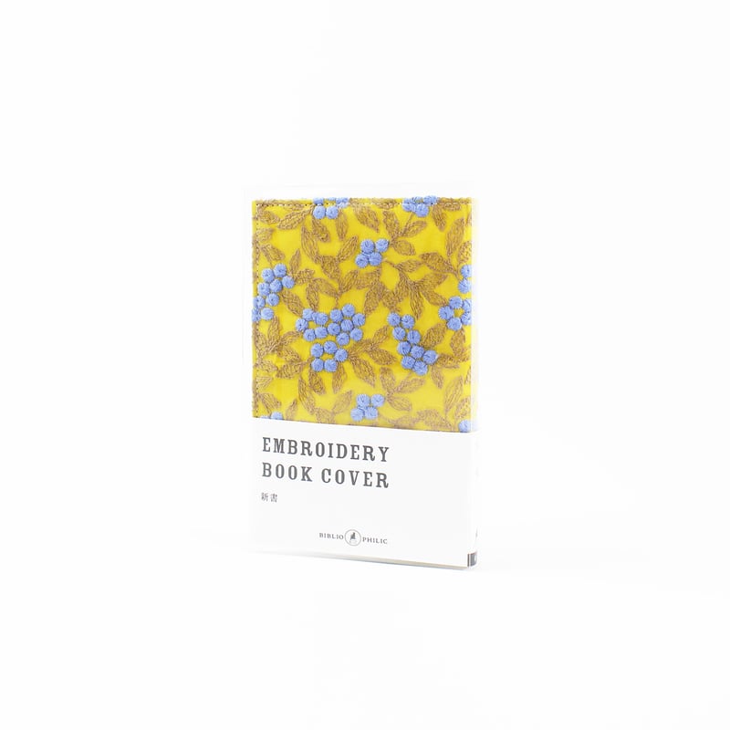ブックカバー / EMBROIDERY BOOKCOVER 新書 23AW | BIBLIOP