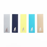 しおり　DOUBLE FACE LEATHER BOOKMARK
