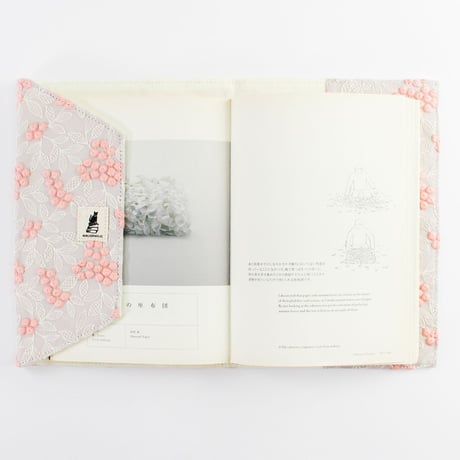 ブックカバー / EMBROIDERY BOOKCOVER A5判 25AW