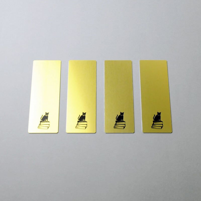 しおり / ALUMINIUM PLATE BOOKMARK | BIBLIOPHILIC