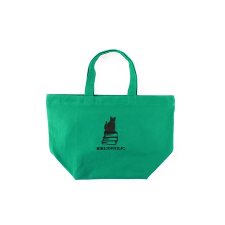 BIBLIOPHILIC CANVAS TOTE BAG  S size