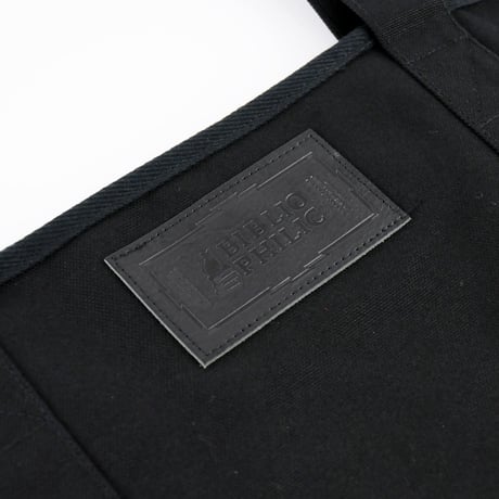 BOOKHUNTER'S TOTE BAG BLACK