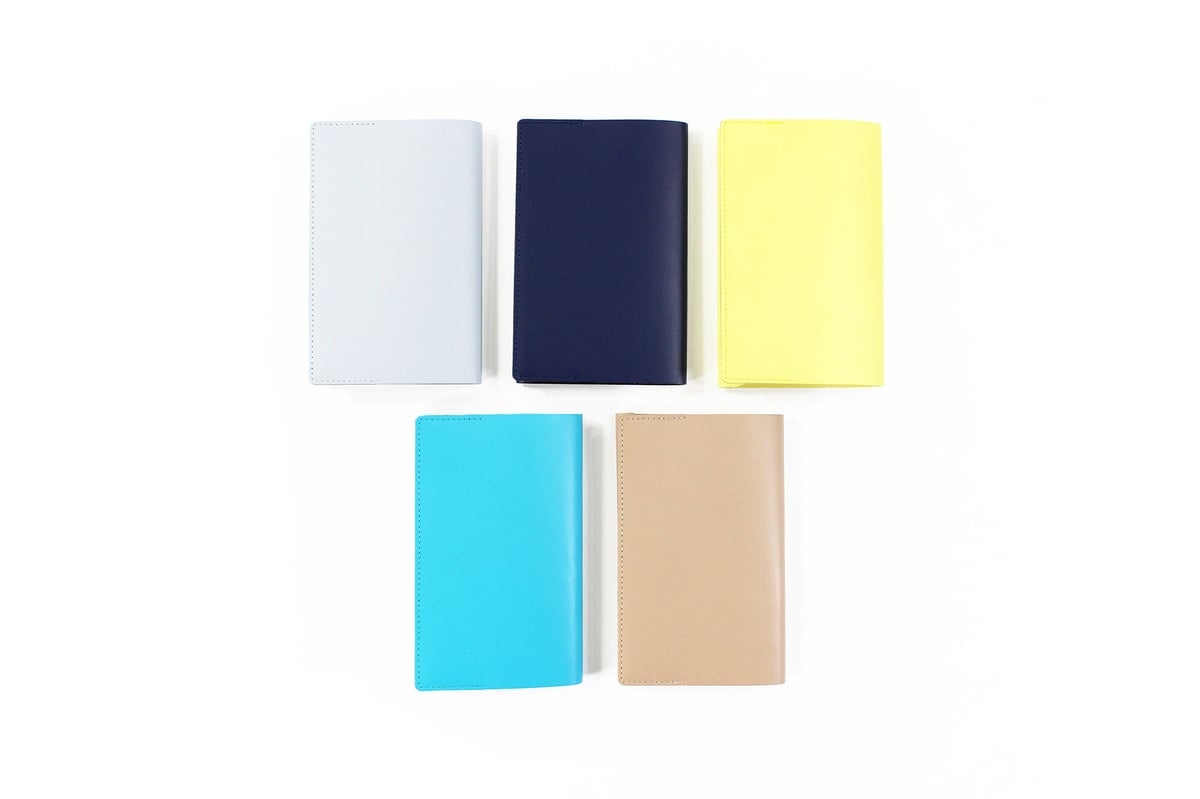 ブックカバー / DOUBLE FACE LEATHER BOOKCOVER 新書 | BIB