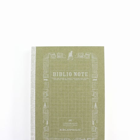 ノート　BIBLIO NOTE GRID A6文庫