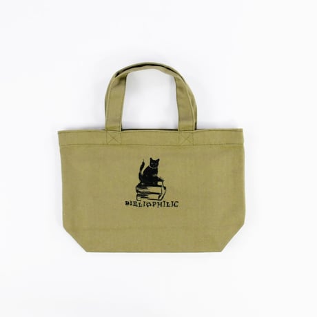 数量限定　Nukeme  ×  BIBLIOPHILIC  グリッチ刺繍キャンバストートバッグ Sサイズ