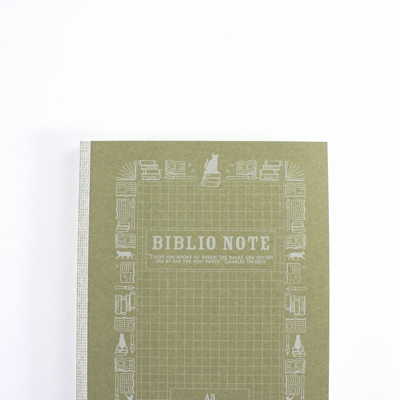 ノート BIBLIO NOTE GRID A5 | BIBLIOPHILIC