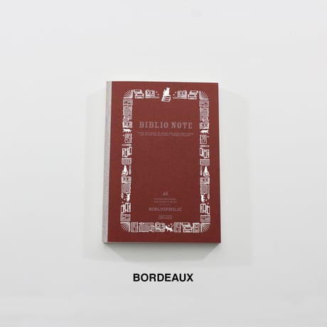 ノート / BIBLIO NOTE 無地 箔 A5