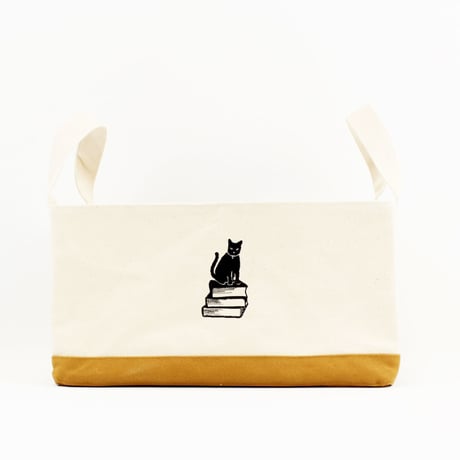 BOOK TOTE BAG WAXED