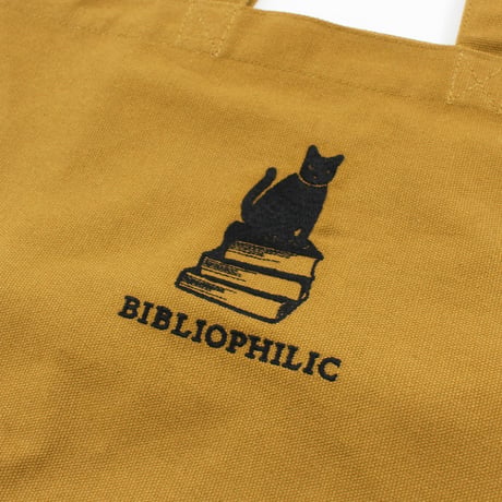 BIBLIOPHILIC CANVAS TOTE BAG S size