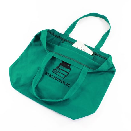 BIBLIOPHILIC CANVAS TOTE BAG  L size