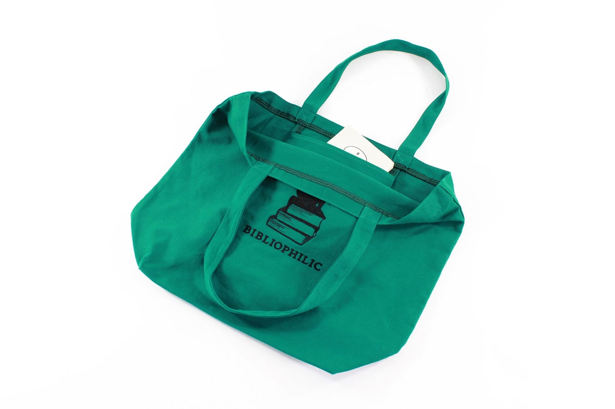 BIBLIOPHILIC CANVAS TOTE BAG L size | BIBLIOPH