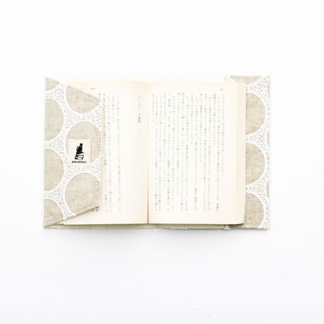ブックカバー / EMBROIDERY BOOKCOVER CL 文庫