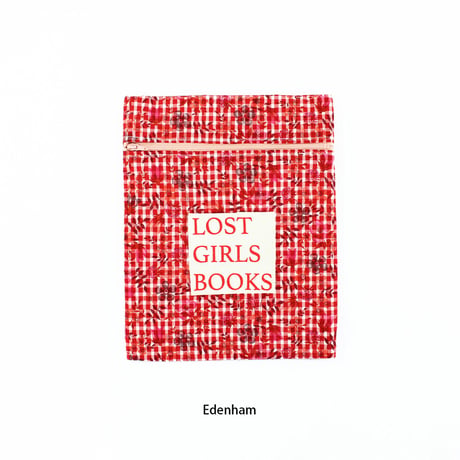 ブックポーチ / Nine Stories BOOK POUCH LIBERTY PRINT CHECK