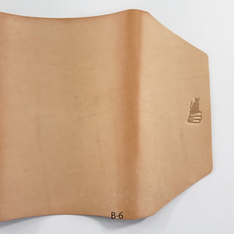 COW LEATHER BOOK COVER A5判 栃木レザー　※日焼けあり※