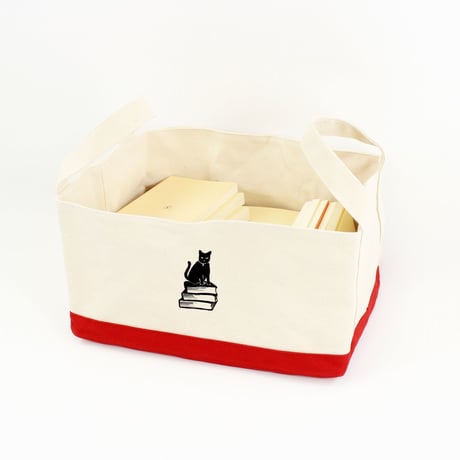 BOOK TOTE BAG WAXED
