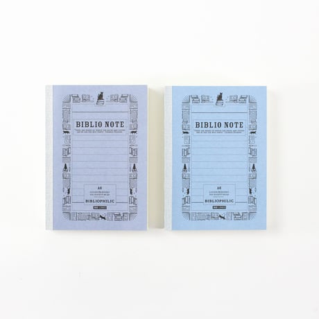 ノート　BIBLIO NOTE LINED A6文庫