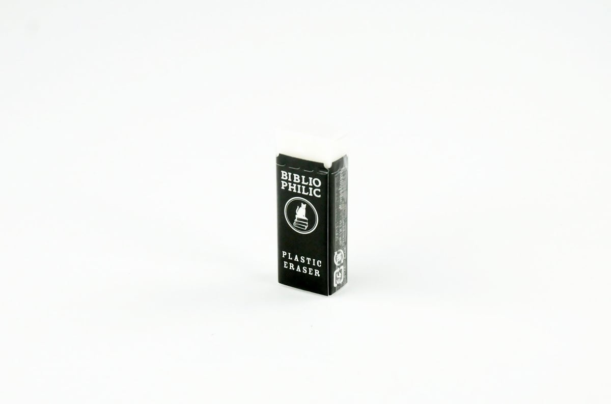 PLASTIC ERASER | BIBLIOPHILIC