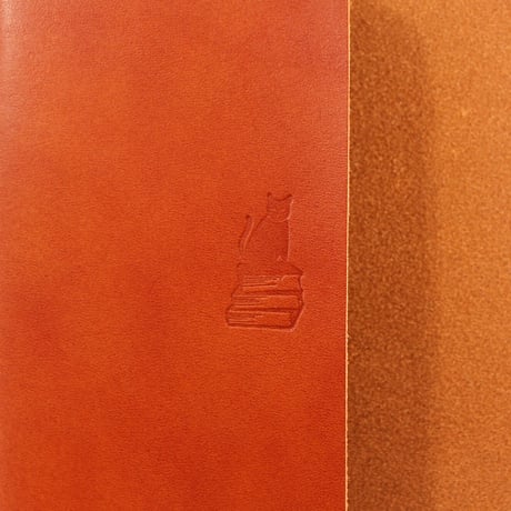 COW LEATHER BOOK COVER A5判