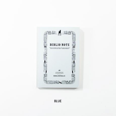 ノート　BIBLIONOTE  A6  HALF