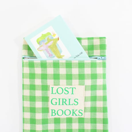 Nine Stories BOOK POUCH GINGHAM CHECK