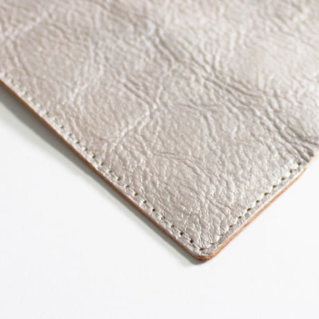 ブックカバー / COW LEATHER BOOK COVER 文庫 SILVER/GOLD