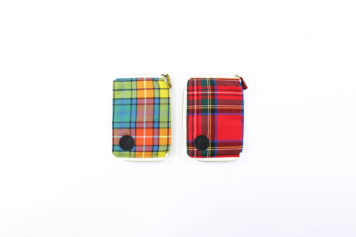 ブックポーチ / LOCHCARRON TARTAN BOOKPOUCH | BIBLIOPH