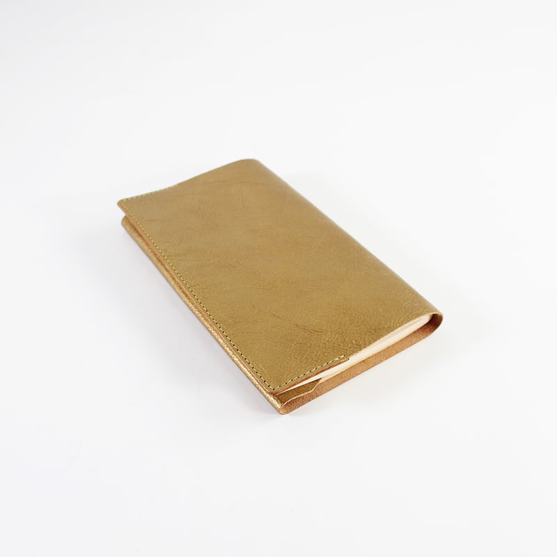 ブックカバー / COW LEATHER BOOK COVER 新書 SILVER/GOLD ブックカバー / COW LEATHER BOOK COVER 新書 SILVER/GOLD