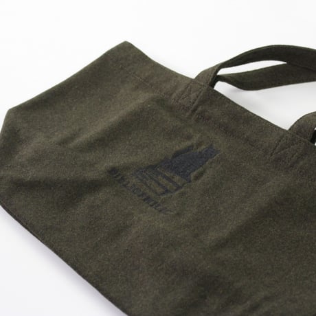 トートバッグ / BIBLIOPHILIC WOOL MELTON TOTE BAG  S size
