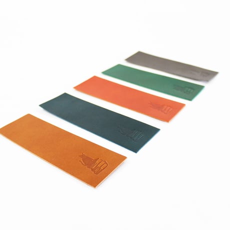 しおり　COW LEATHER BOOKMARK