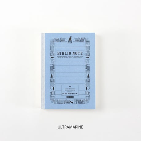 ノート　BIBLIO NOTE LINED A6文庫