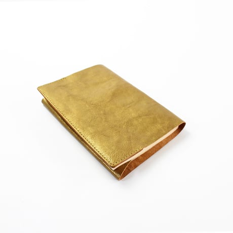 ブックカバー / COW LEATHER BOOK COVER 文庫 SILVER/GOLD
