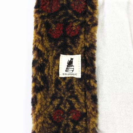 ブックカバー / JACQUARD BOA BOOK COVER 新書 AFRICAN MARIGOLD