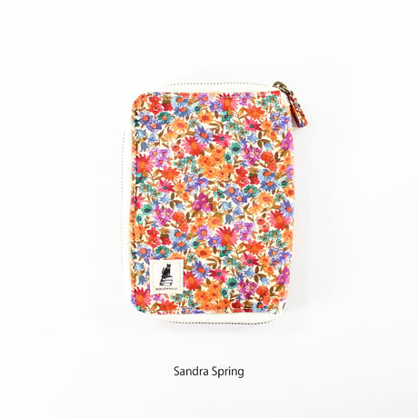 ブックポーチ / LIBERTY PRINTBOOK POUCH 文庫 2023 LIBERTY FLOWER MARKET