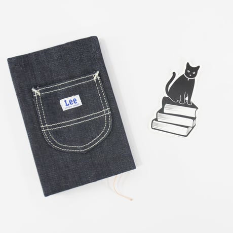 LEE BOOK COVER  新書  DENIM BLUE