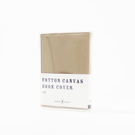 ブックカバー / COTTON CANVAS BOOKCOVER 文庫