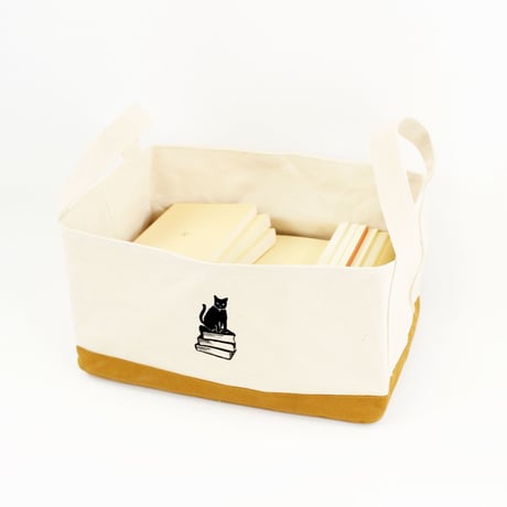 BOOK TOTE BAG WAXED